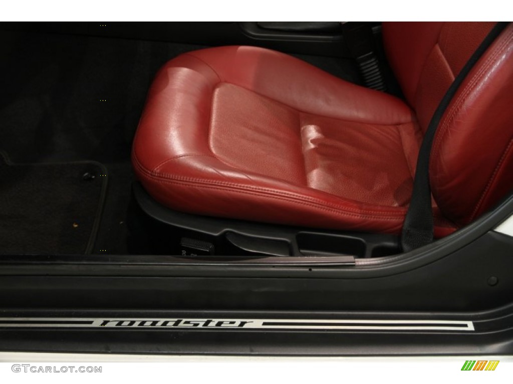 1998 Z3 1.9 Roadster - Alpine White / Red photo #8