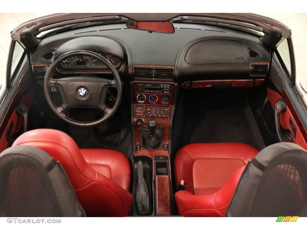 1998 Z3 1.9 Roadster - Alpine White / Red photo #18