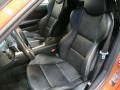 2005 BMW Z4 Black Interior Front Seat Photo