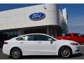 Oxford White 2014 Ford Fusion SE EcoBoost Exterior