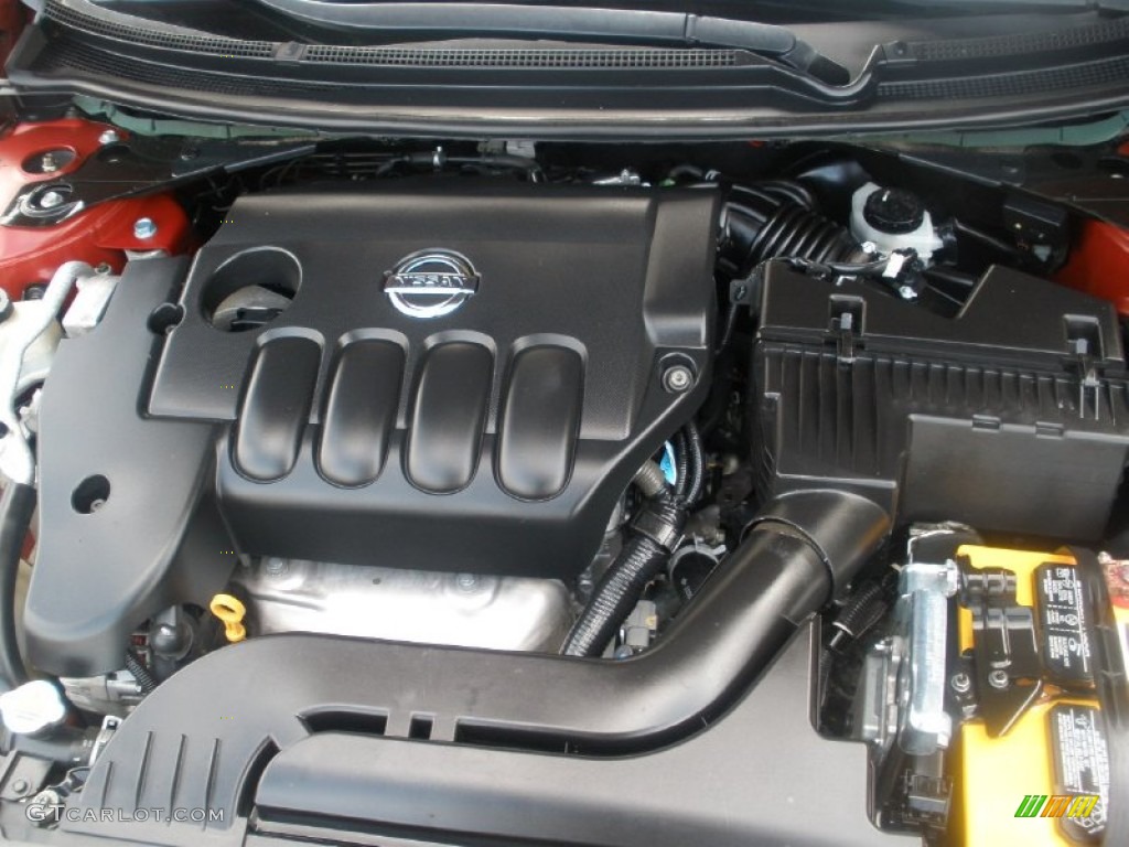 2009 Altima 2.5 S - Red Brick Metallic / Charcoal photo #7