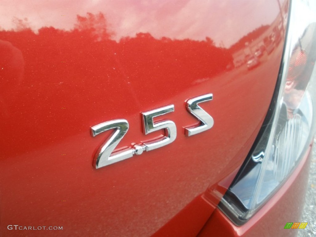 2009 Altima 2.5 S - Red Brick Metallic / Charcoal photo #10