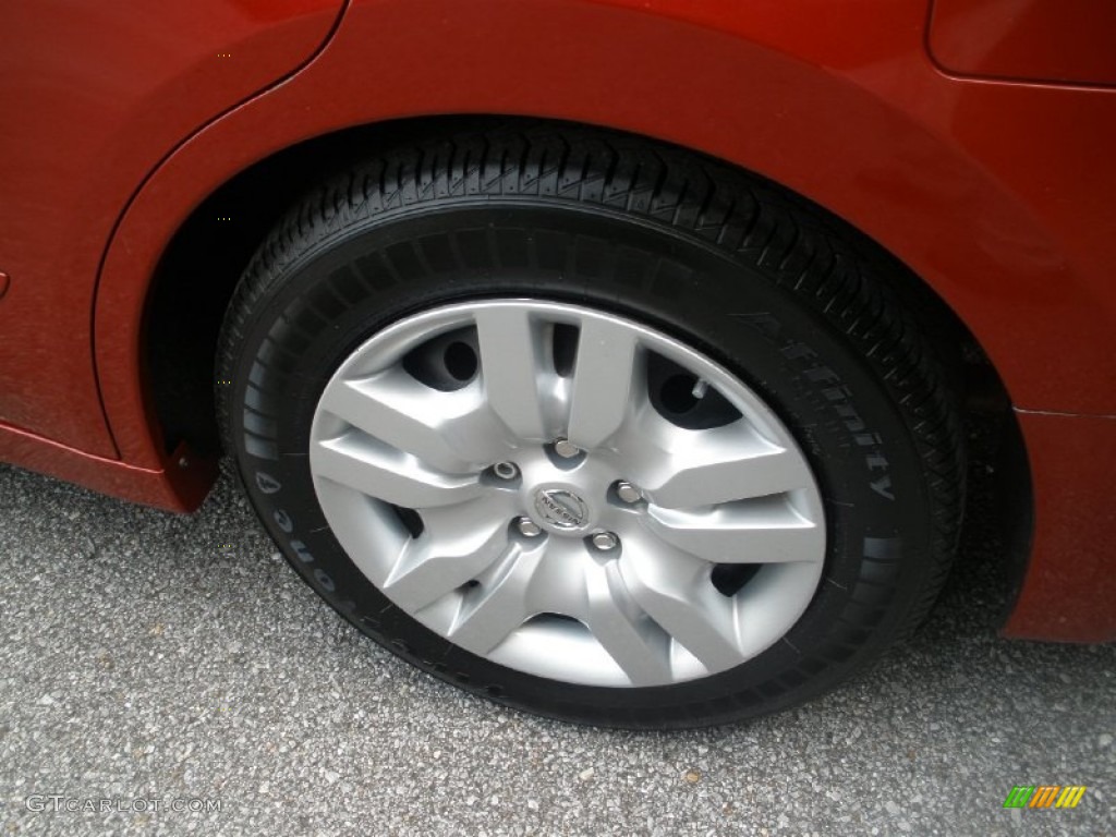 2009 Altima 2.5 S - Red Brick Metallic / Charcoal photo #19