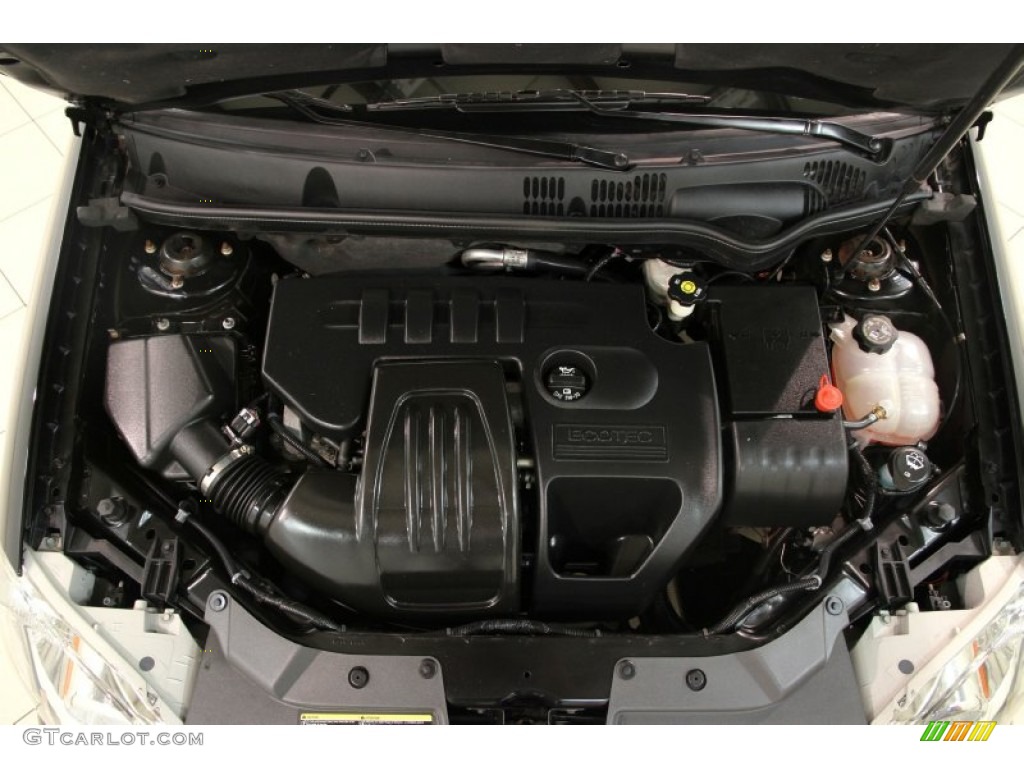 2008 Cobalt LS Sedan - Black / Gray photo #14