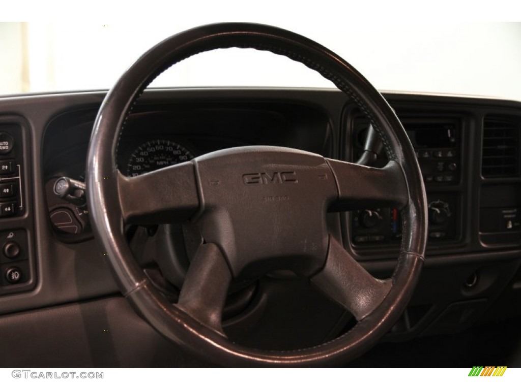 2004 Sierra 1500 SLE Extended Cab 4x4 - Sport Red Metallic / Dark Pewter photo #6