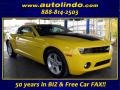 Rally Yellow 2011 Chevrolet Camaro LT Coupe