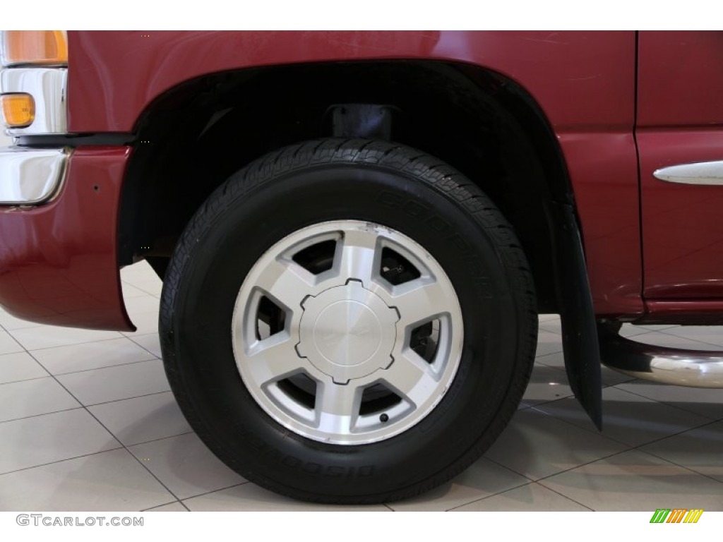 2004 Sierra 1500 SLE Extended Cab 4x4 - Sport Red Metallic / Dark Pewter photo #13