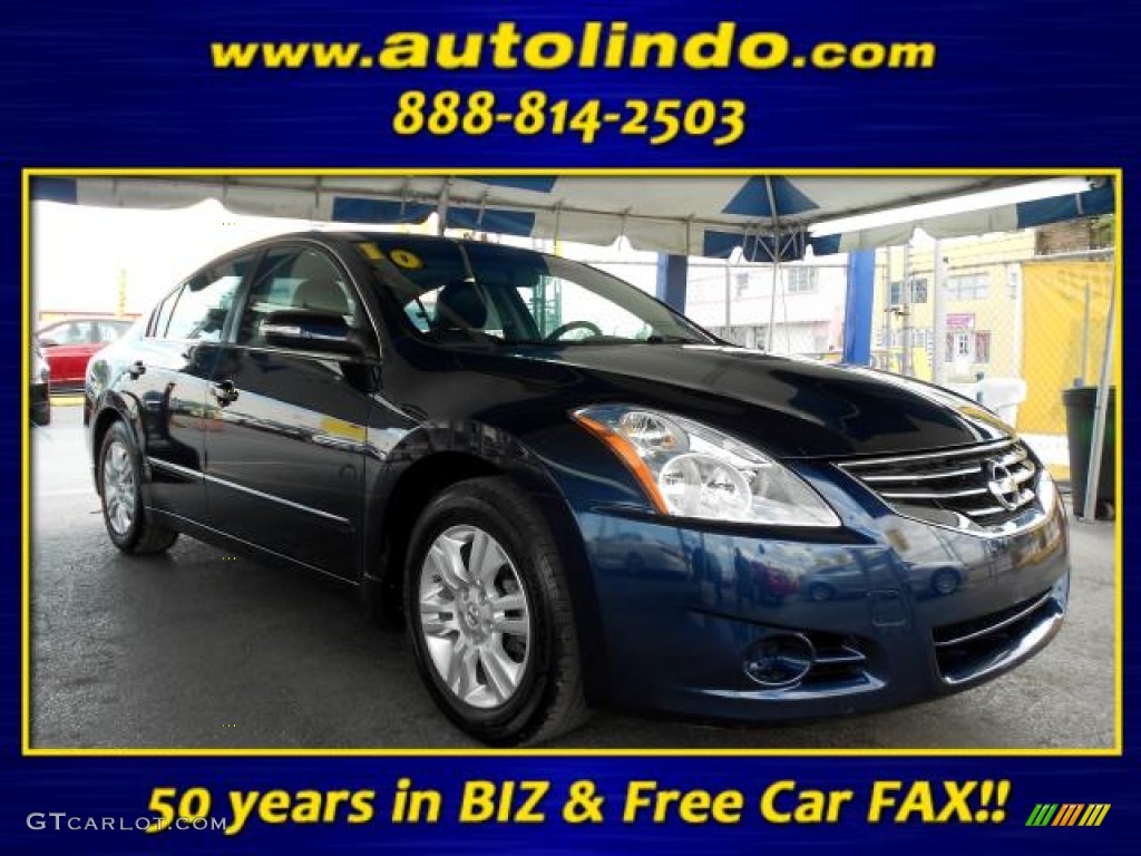 2010 Altima 2.5 SL - Navy Blue / Charcoal photo #1