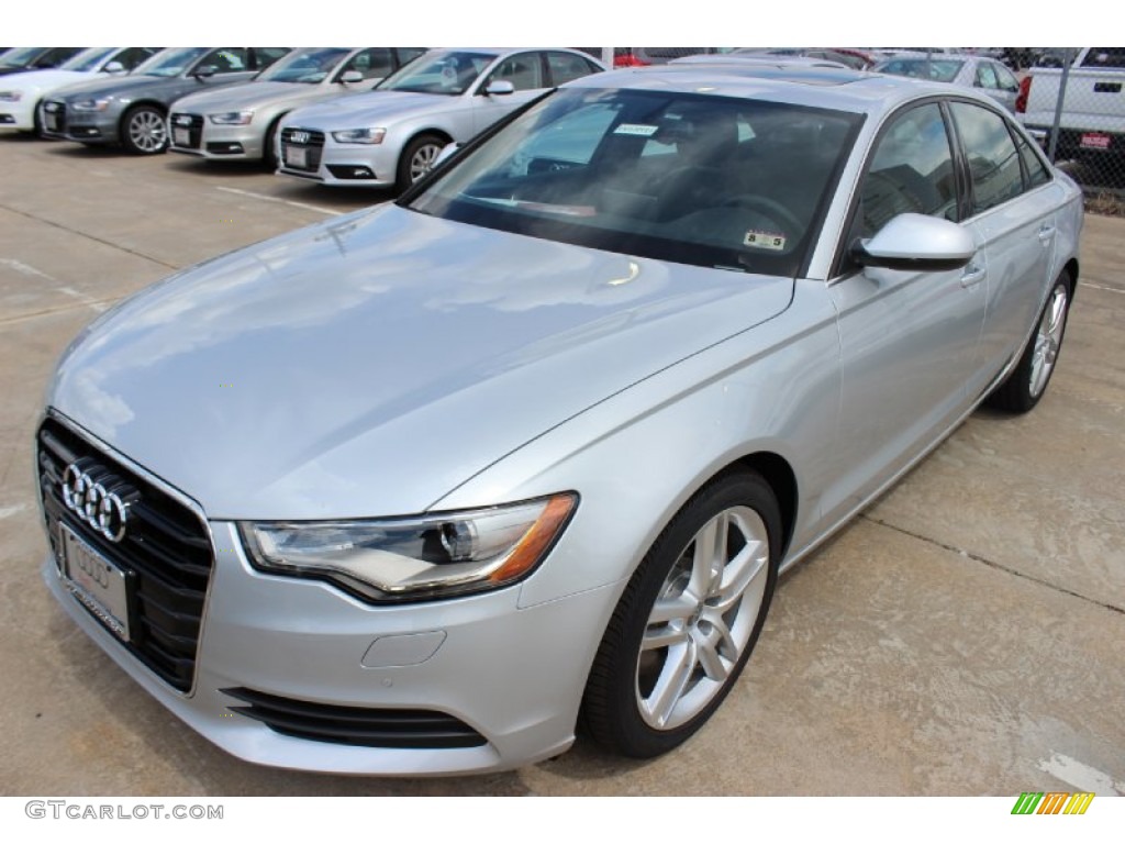 Ice Silver Metallic 2014 Audi A6 2.0T quattro Sedan Exterior Photo #85900549