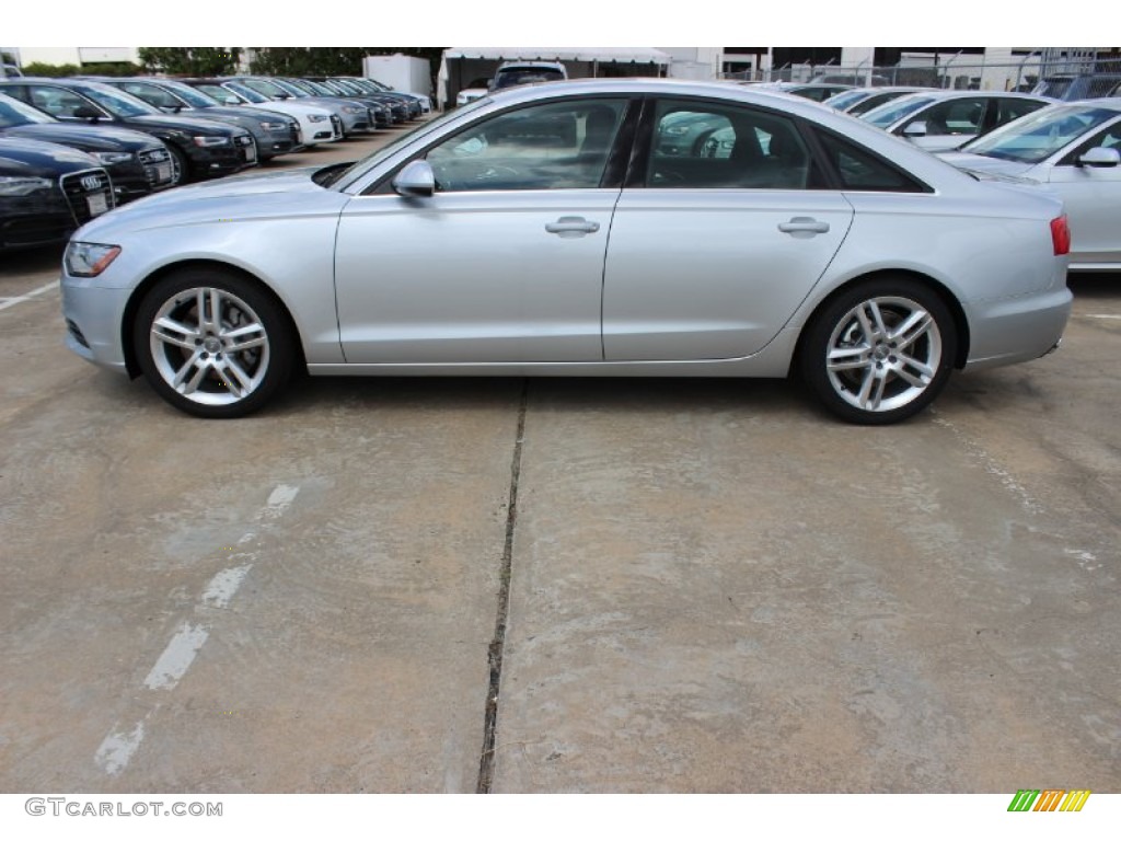 Ice Silver Metallic 2014 Audi A6 2.0T quattro Sedan Exterior Photo #85900573