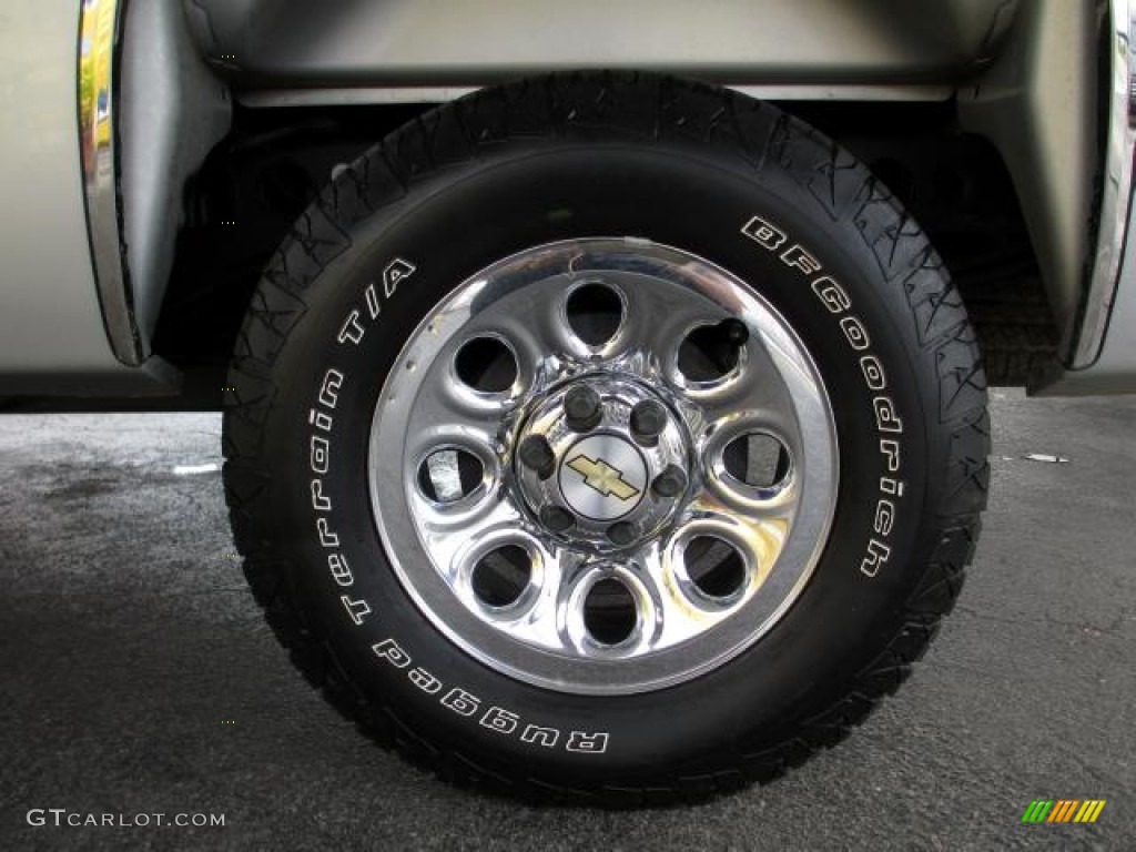 2010 Silverado 1500 LS Extended Cab 4x4 - Sheer Silver Metallic / Dark Titanium photo #23