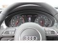 2014 Audi A6 Black Interior Gauges Photo