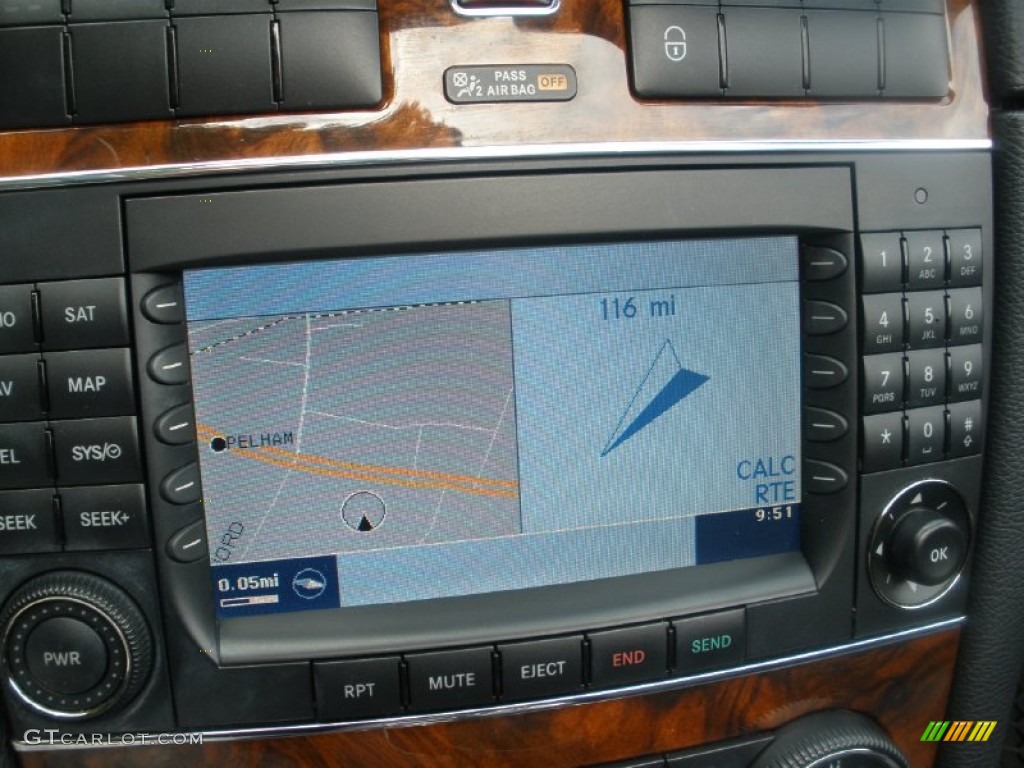 2009 CLK 350 Cabriolet - Black / Black photo #7