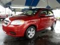 Sport Red - Aveo LT Sedan Photo No. 3