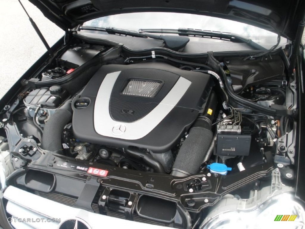 2009 CLK 350 Cabriolet - Black / Black photo #20