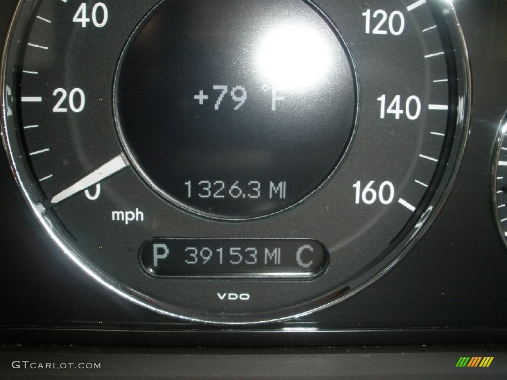 2009 CLK 350 Cabriolet - Black / Black photo #28