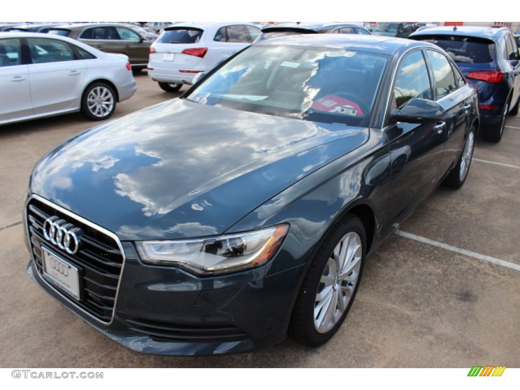 Aviator Blue Metallic 2014 Audi A6 2.0T quattro Sedan Exterior Photo #85902331