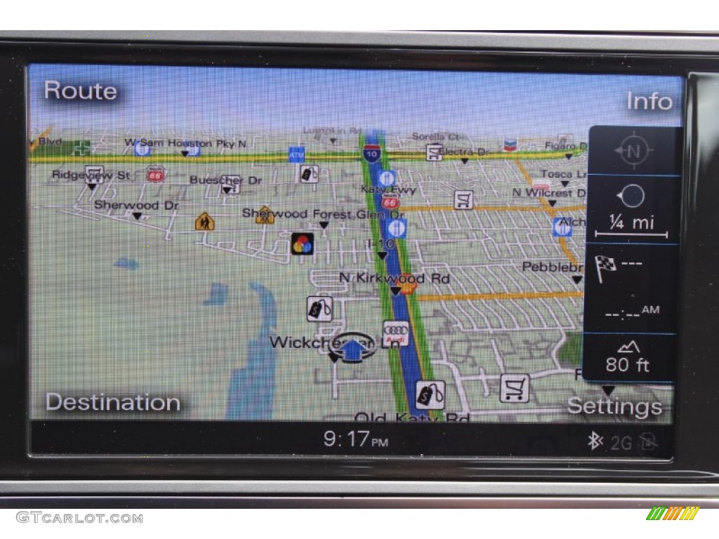 2014 Audi A6 2.0T quattro Sedan Navigation Photo #85902769