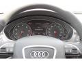 2014 Audi A6 Nougat Brown Interior Gauges Photo