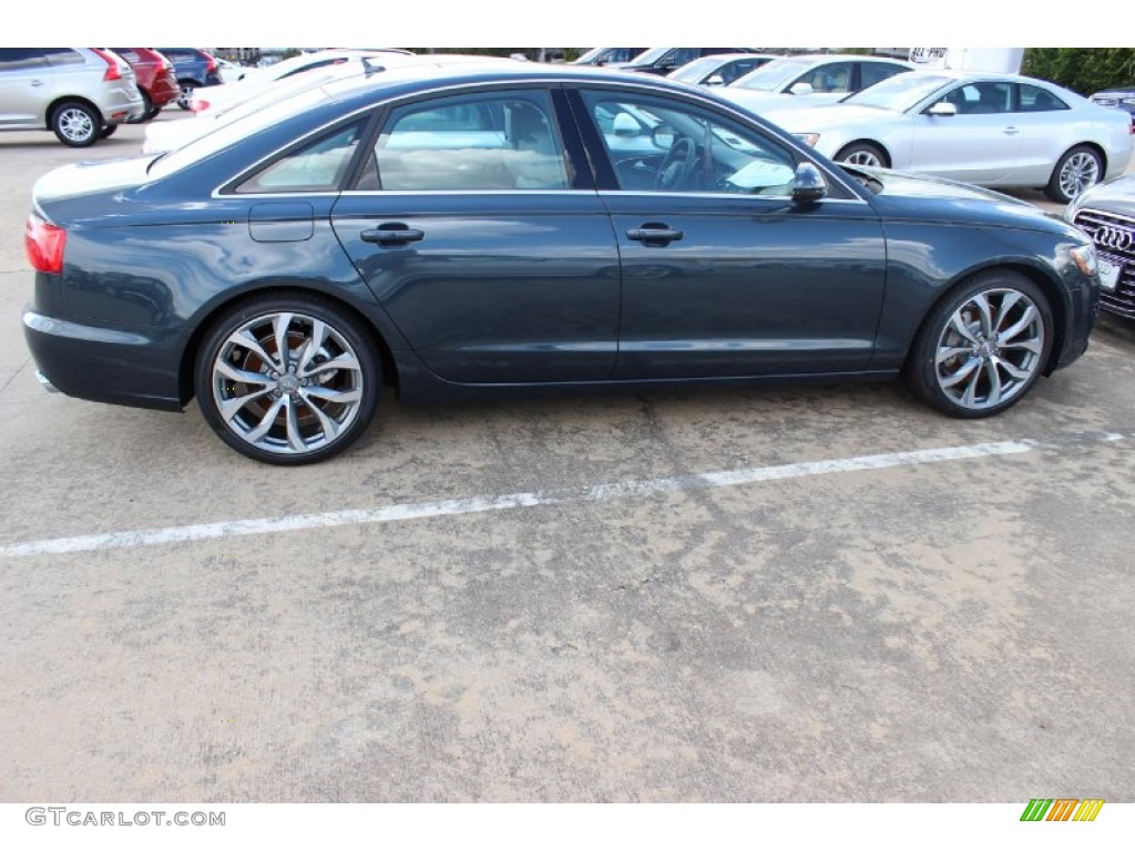Aviator Blue Metallic 2014 Audi A6 2.0T quattro Sedan Exterior Photo #85903294