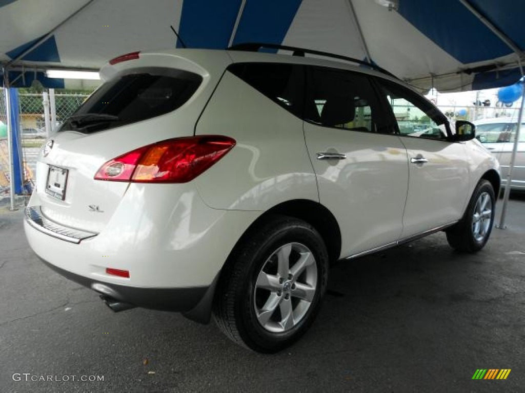 2010 Murano SL - Glacier White Pearl / Beige photo #4