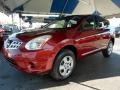 2011 Cayenne Red Nissan Rogue S AWD  photo #3
