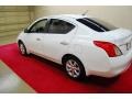 2012 Fresh Powder White Nissan Versa 1.6 SL Sedan  photo #4