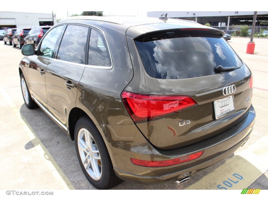 2014 Q5 2.0 TFSI quattro - Maya Brown Metallic / Black photo #5
