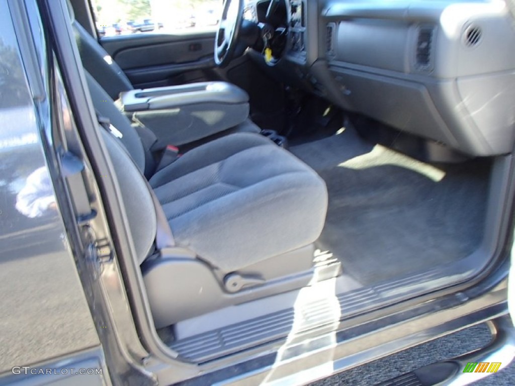 2004 Silverado 1500 Z71 Extended Cab 4x4 - Dark Gray Metallic / Dark Charcoal photo #10