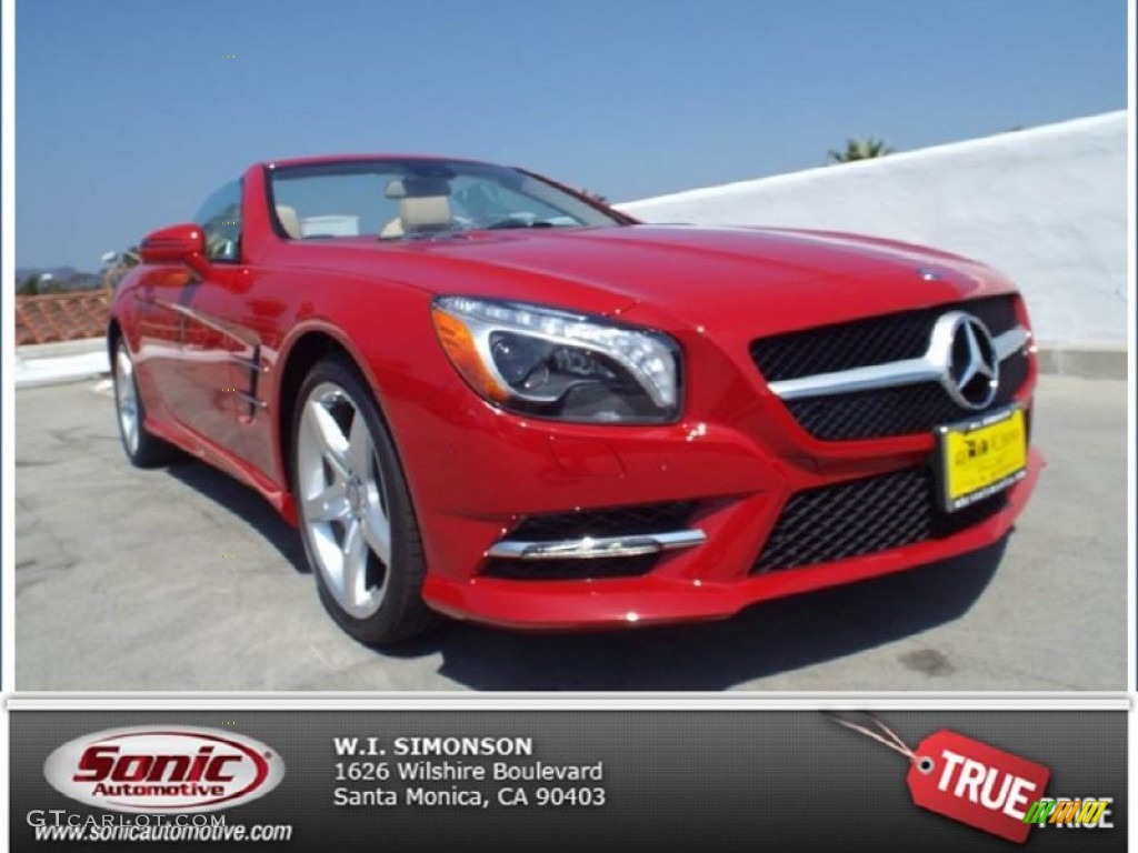 2014 Mars Red MercedesBenz SL 550 Roadster 85854179 Photo 5