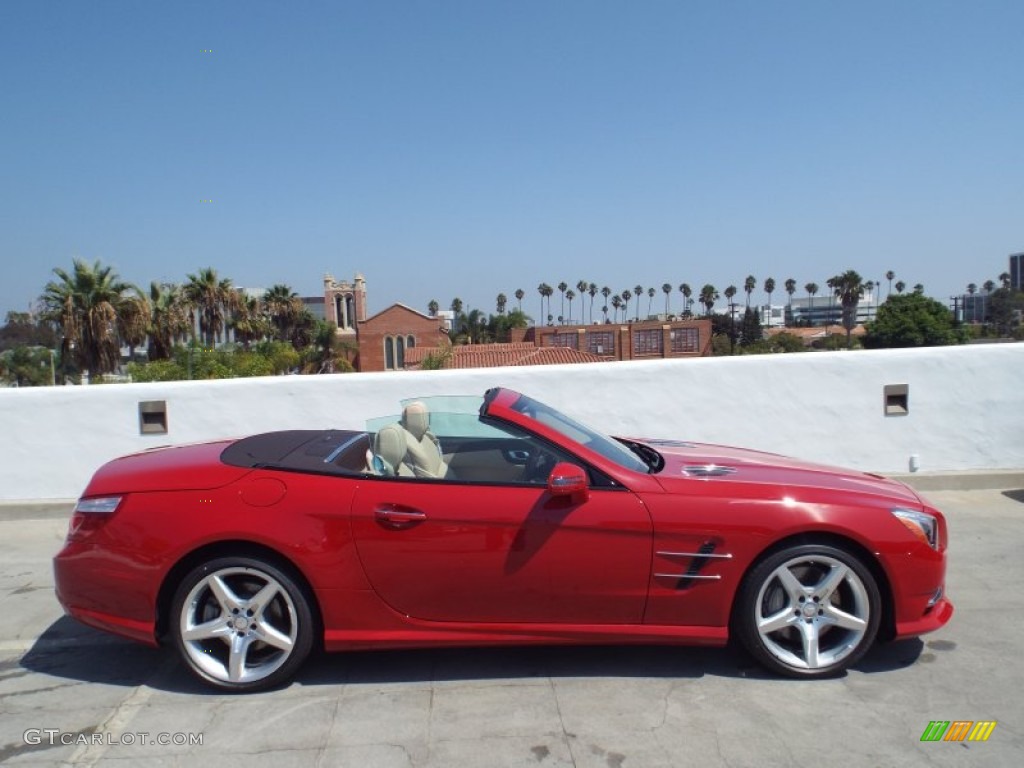 Mars Red 2014 Mercedes-Benz SL 550 Roadster Exterior Photo #85906042
