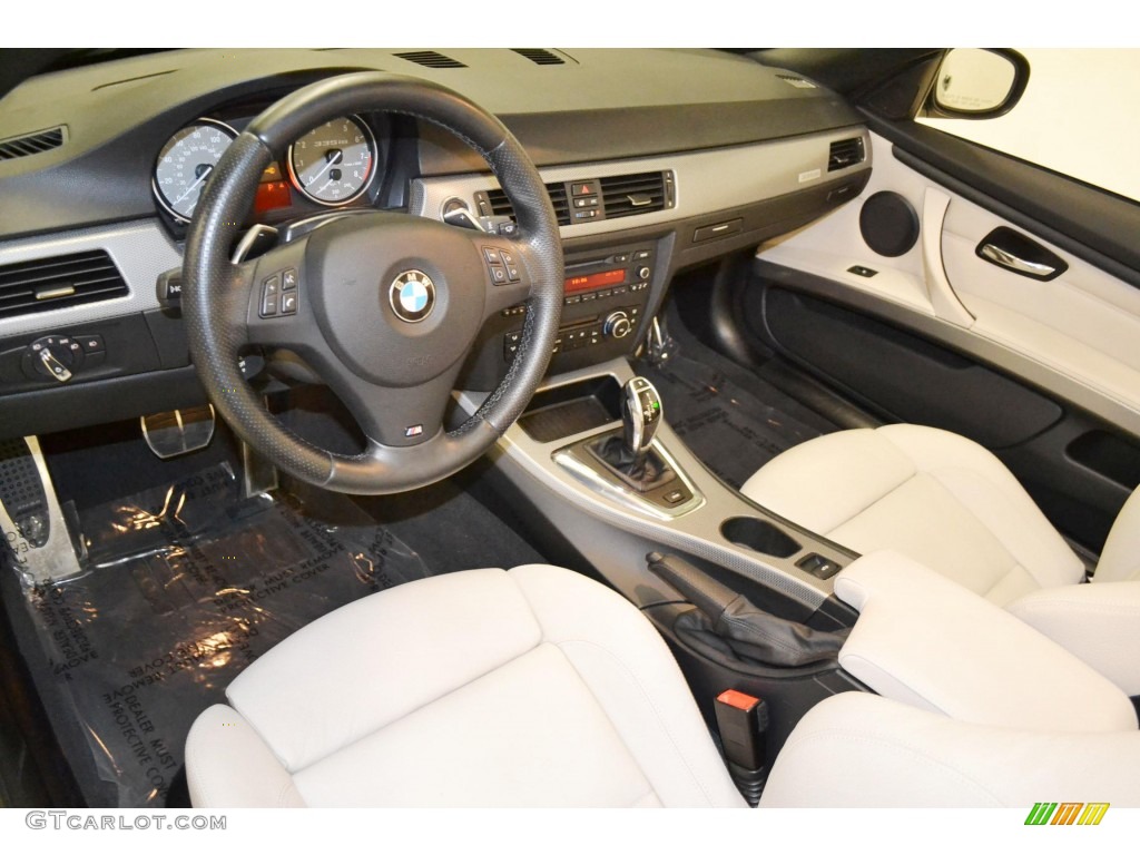 Cream Beige Interior 2011 BMW 3 Series 335is Convertible Photo #85906702