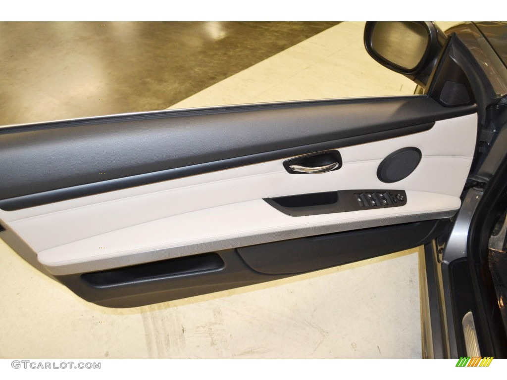 2011 3 Series 335is Convertible - Space Gray Metallic / Cream Beige photo #17