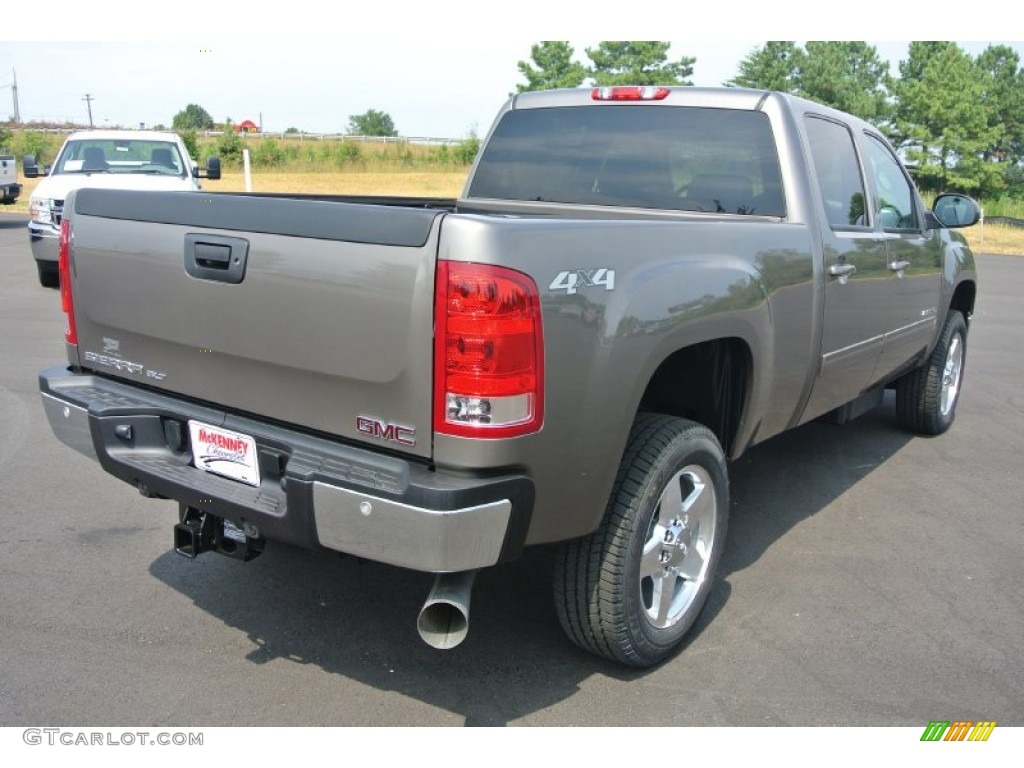 2014 Sierra 2500HD SLT Crew Cab 4x4 - Mocha Steel Metallic / Ebony photo #5