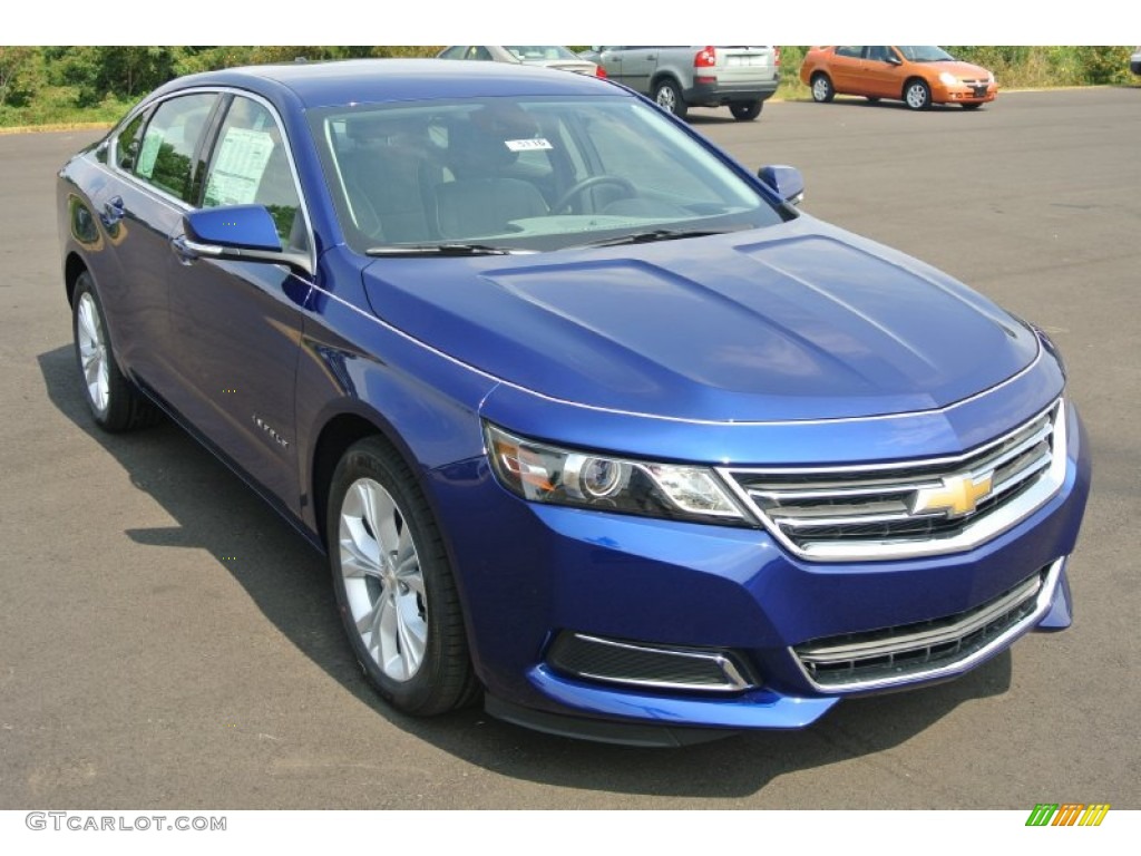 2014 Impala LT - Blue Topaz Metallic / Jet Black photo #1