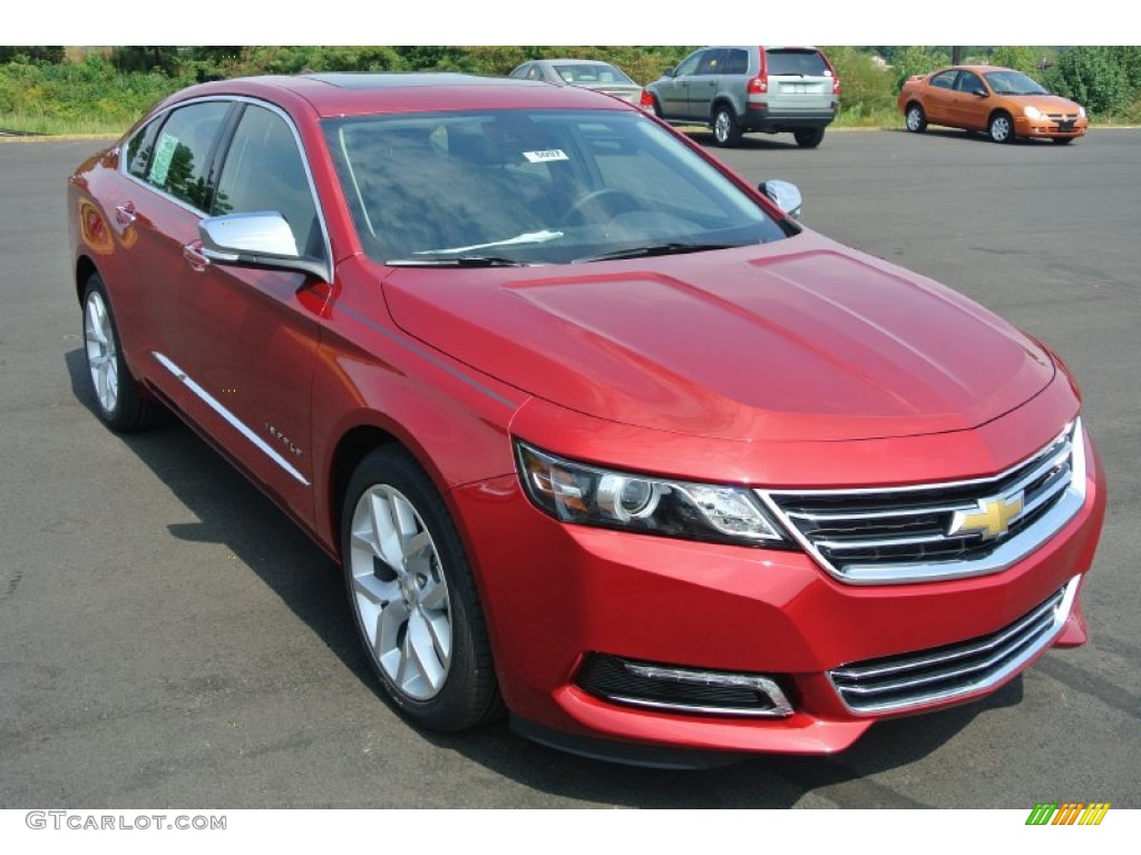 Crystal Red Tintcoat 2014 Chevrolet Impala LTZ Exterior Photo #85909095