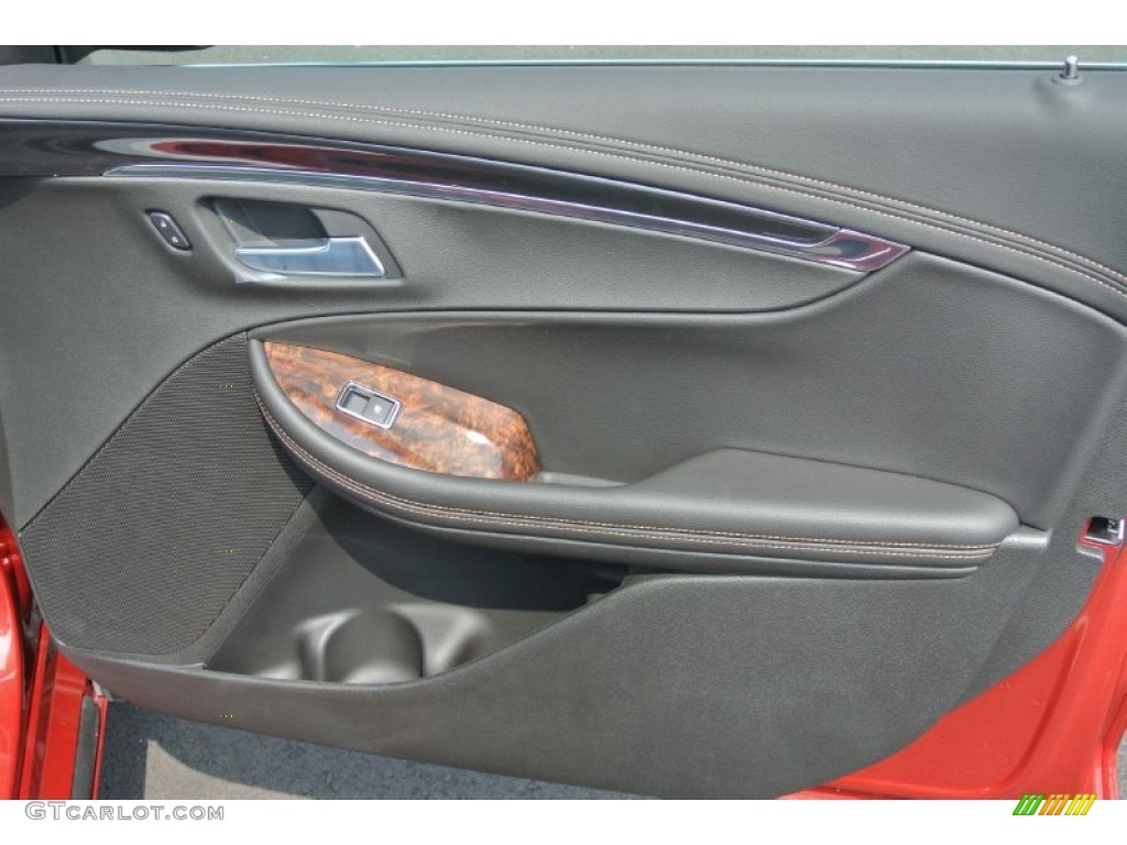 2014 Chevrolet Impala LTZ Jet Black Door Panel Photo #85909601