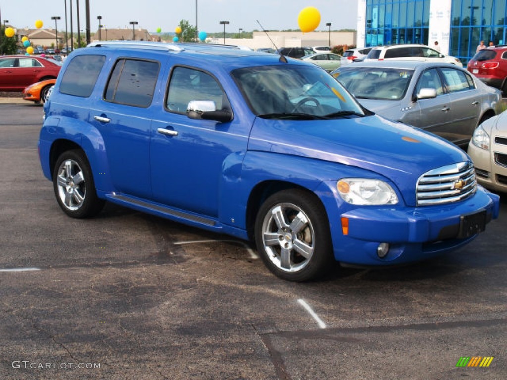Blue Flash Metallic 2009 Chevrolet HHR LT Exterior Photo #85909950