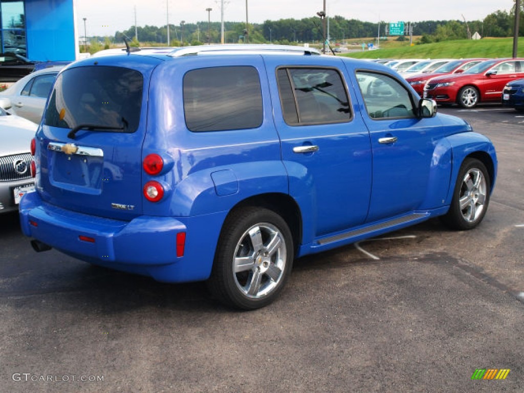 2009 HHR LT - Blue Flash Metallic / Gray photo #3