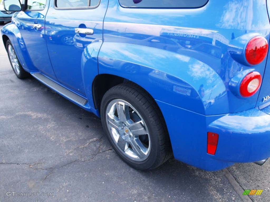 2009 HHR LT - Blue Flash Metallic / Gray photo #4