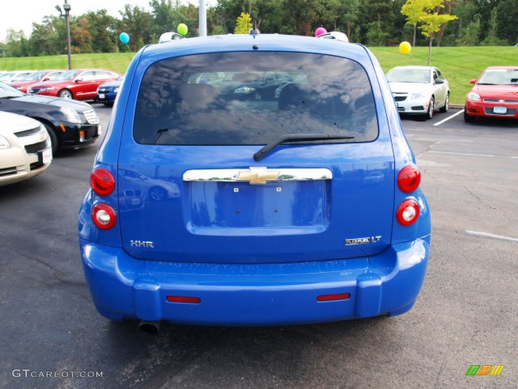 2009 HHR LT - Blue Flash Metallic / Gray photo #6