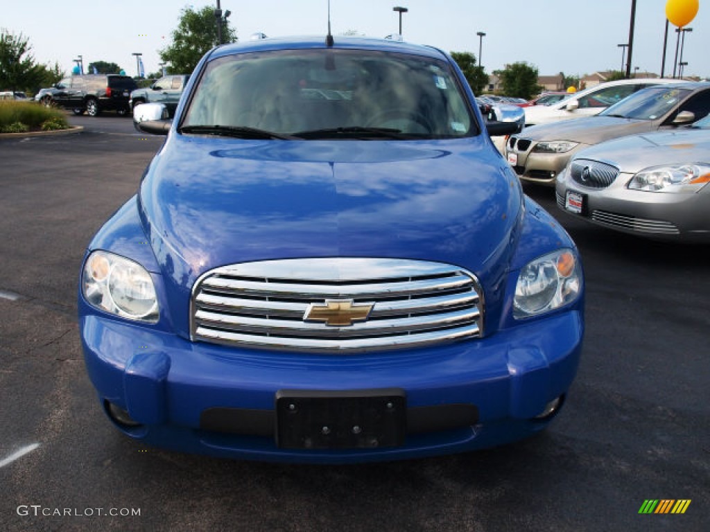 2009 HHR LT - Blue Flash Metallic / Gray photo #7
