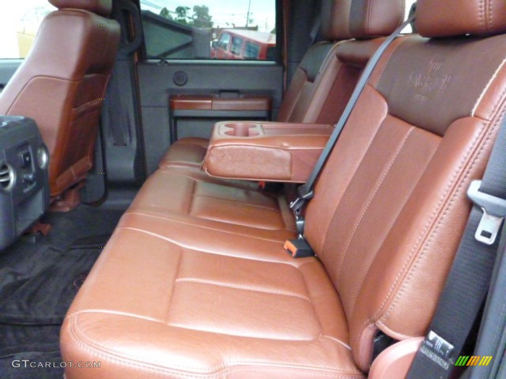 2012 F250 Super Duty King Ranch Crew Cab 4x4 - Golden Bronze Metallic / Chaparral Leather photo #10