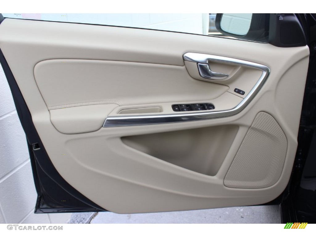 2014 Volvo S60 T6 AWD Soft Beige Door Panel Photo #85910988