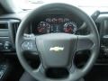 Jet Black/Dark Ash 2014 Chevrolet Silverado 1500 WT Double Cab Steering Wheel