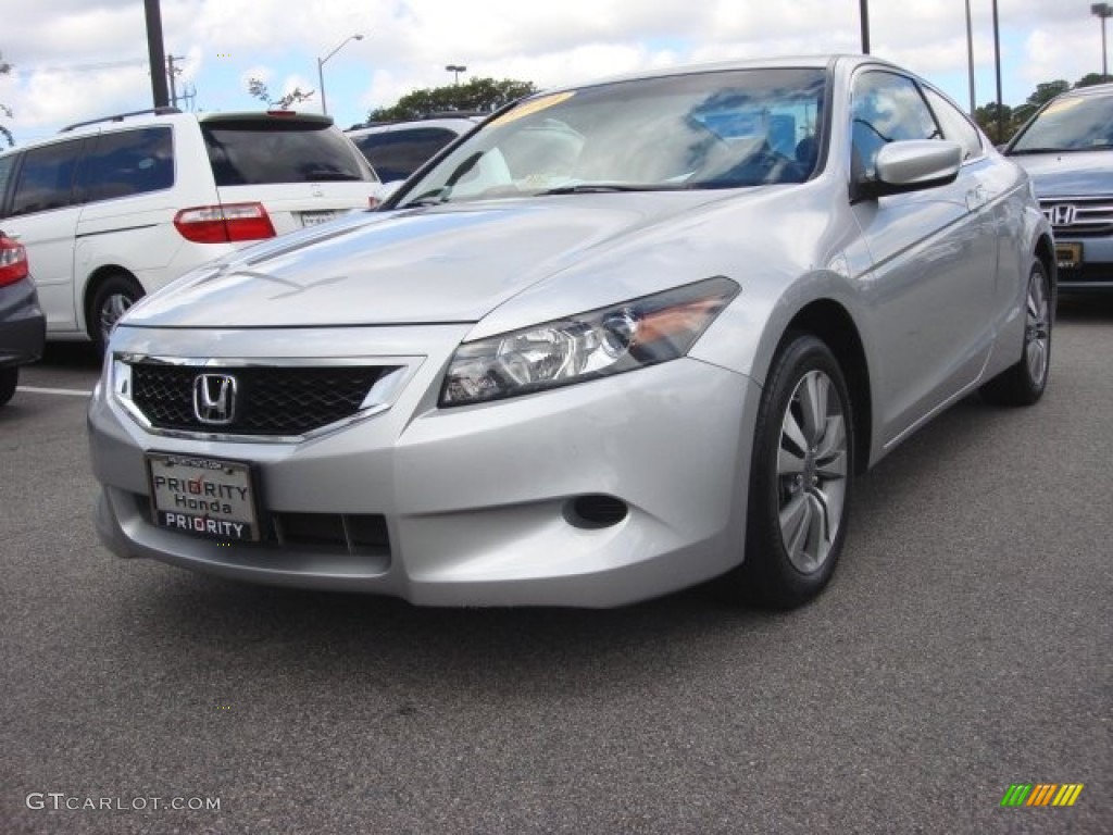 2010 Accord LX-S Coupe - Alabaster Silver Metallic / Gray photo #1