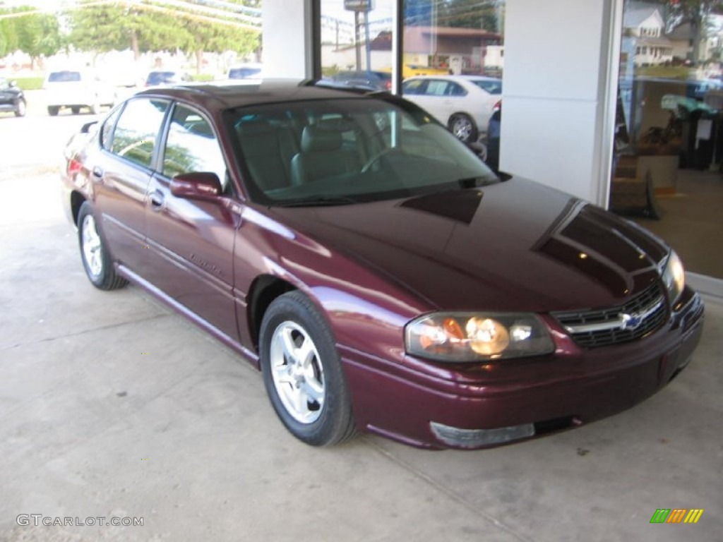 2004 Impala LS - Berry Red Metallic / Medium Gray photo #1