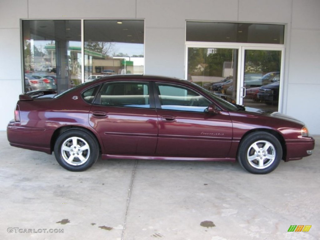 2004 Impala LS - Berry Red Metallic / Medium Gray photo #2