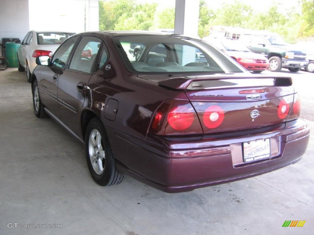 2004 Impala LS - Berry Red Metallic / Medium Gray photo #3