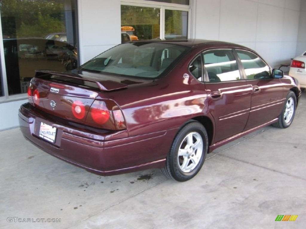 2004 Impala LS - Berry Red Metallic / Medium Gray photo #18